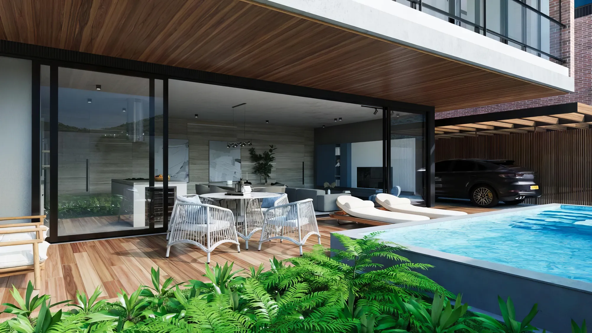 Casa Nova de 04 Suítes com Piscina em Cond. Fechado próximo do Mar — foto 3