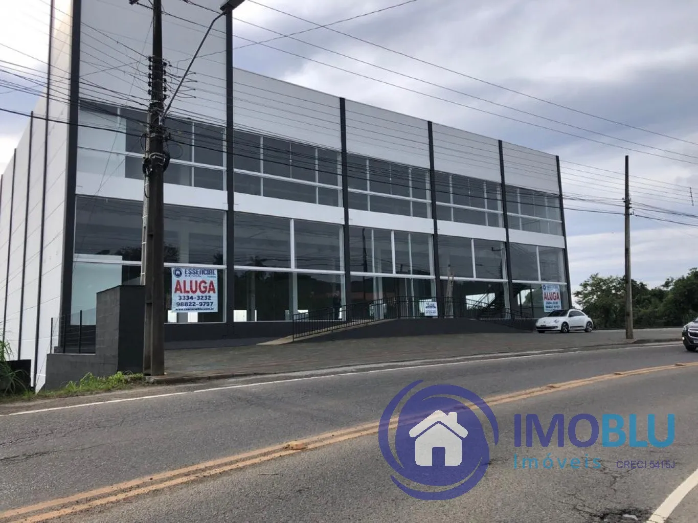 Excelente Galpão para Locação Bairro Passo Manso em Área Industrial, Alugamos Parcialmente! — foto 2