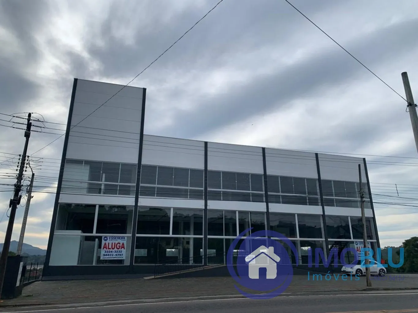 Excelente Galpão para Locação Bairro Passo Manso em Área Industrial, Alugamos Parcialmente! — foto 3