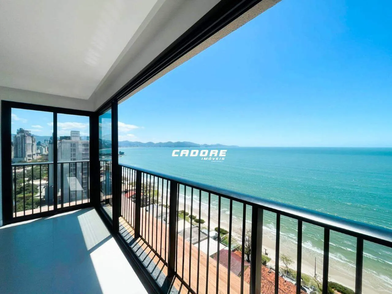 Apartamento semi-mobiliado com vista PERMANENTE para o mar em Balneário Perequê - Porto Belo I Cadore Imóveis - foto 1