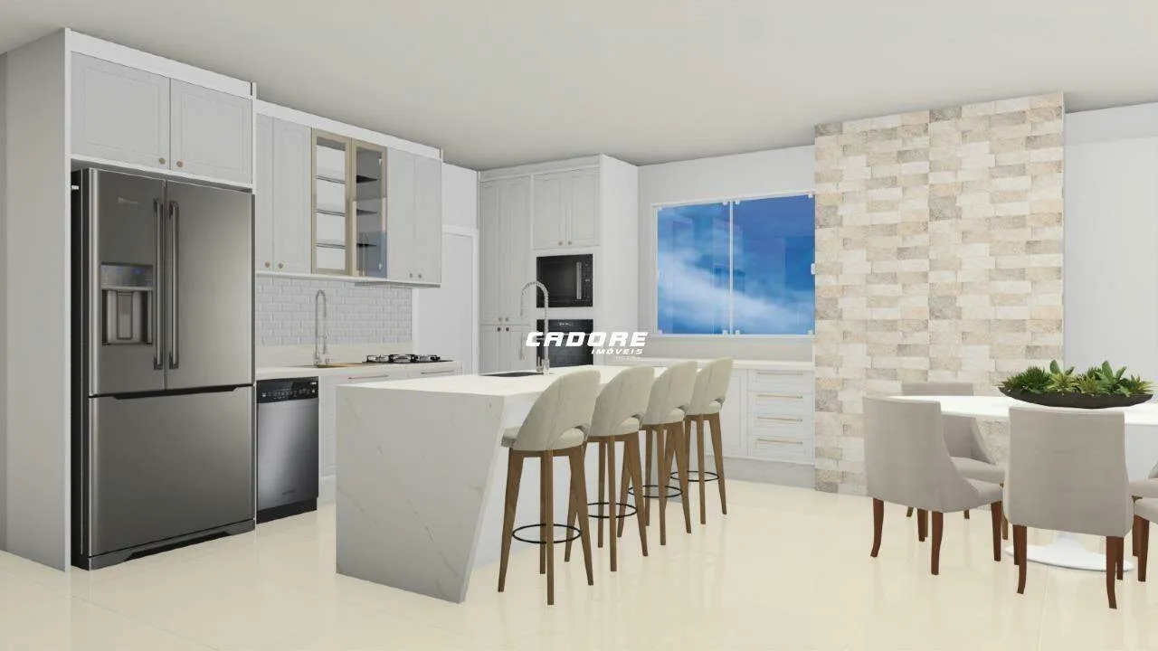 Apartamento semi-mobiliado com vista PERMANENTE para o mar em Balneário Perequê - Porto Belo I Cadore Imóveis — foto 5