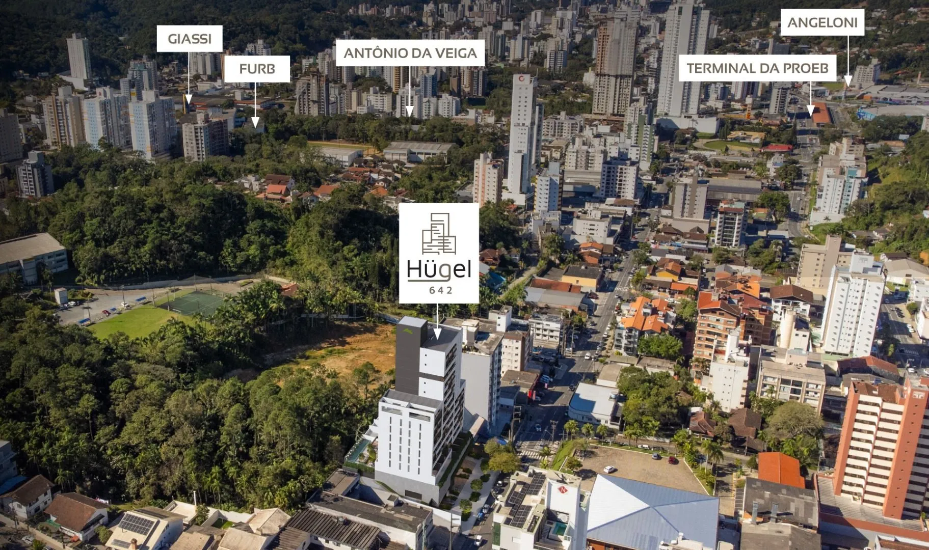 Loft à venda no bairro Vila Nova em Blumenau - 27,30m privativos, excelente localização e infraestrutura moderna — foto 2