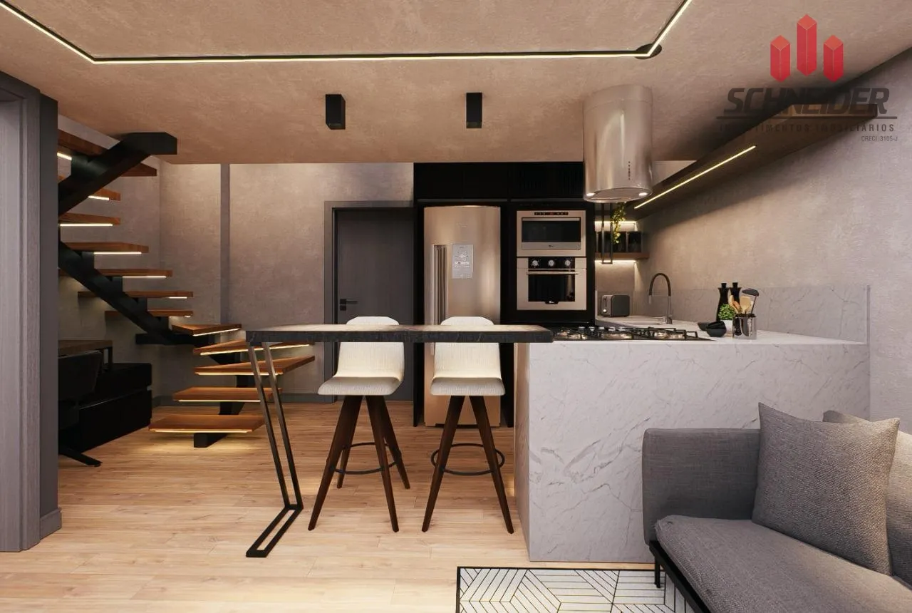 Apartamento com 1 dormitório à venda no bairro Estados em Timbó/SC - foto 1