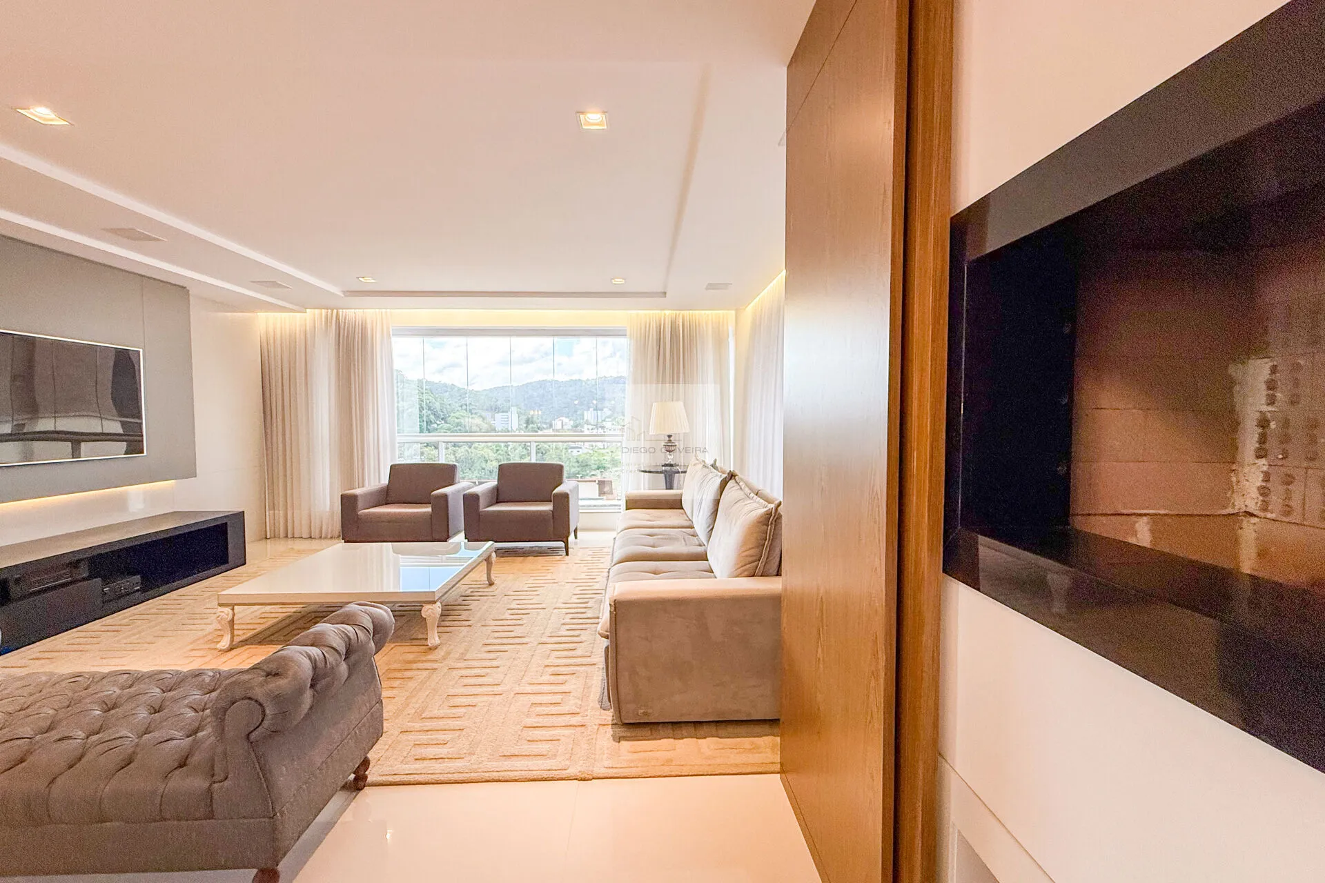 Apartamento finamente mobiliado na Ponta Aguda em Blumenau-SC . — foto 7