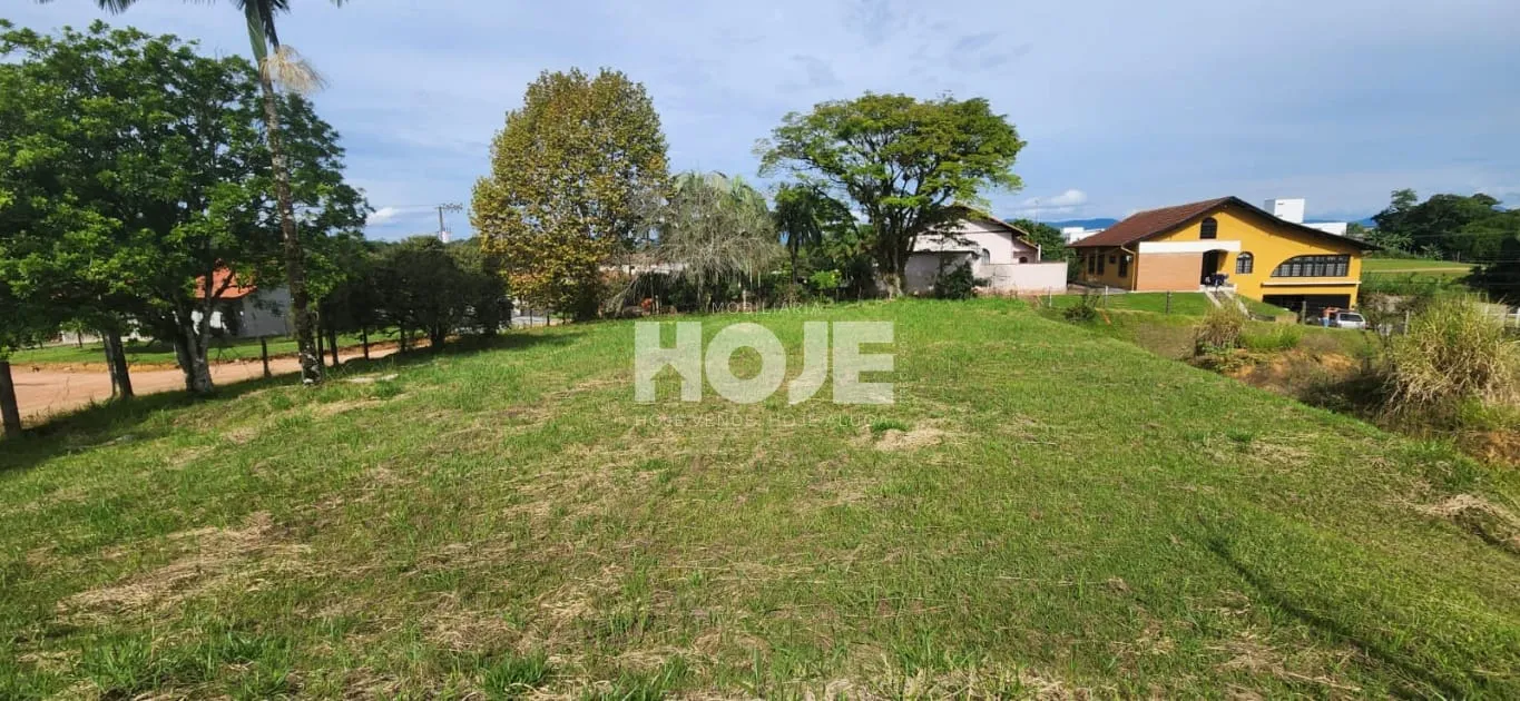 Terreno a venda no bairro Araponguinhas, na cidade de Timbó - SC. — foto 2