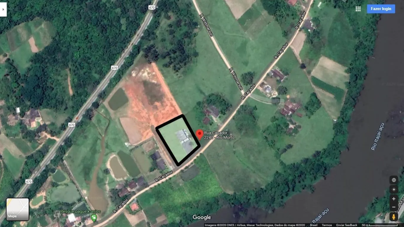 Terreno para Locação 1750M, Rio Morto, Indaial - SC - foto 1