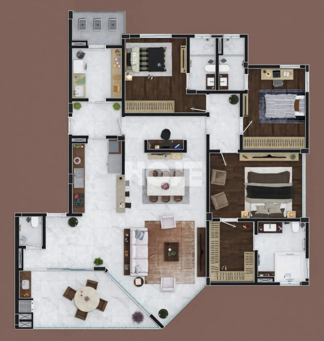 Residencial Abu Dhabi - Bairro das Nações — foto 6