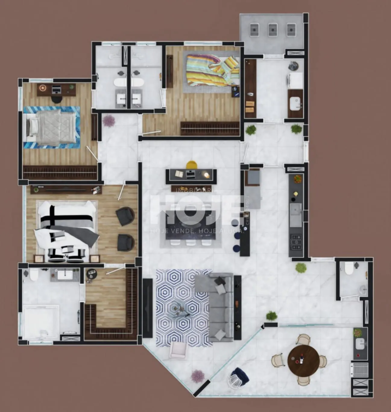 Residencial Abu Dhabi - Bairro das Nações — foto 7