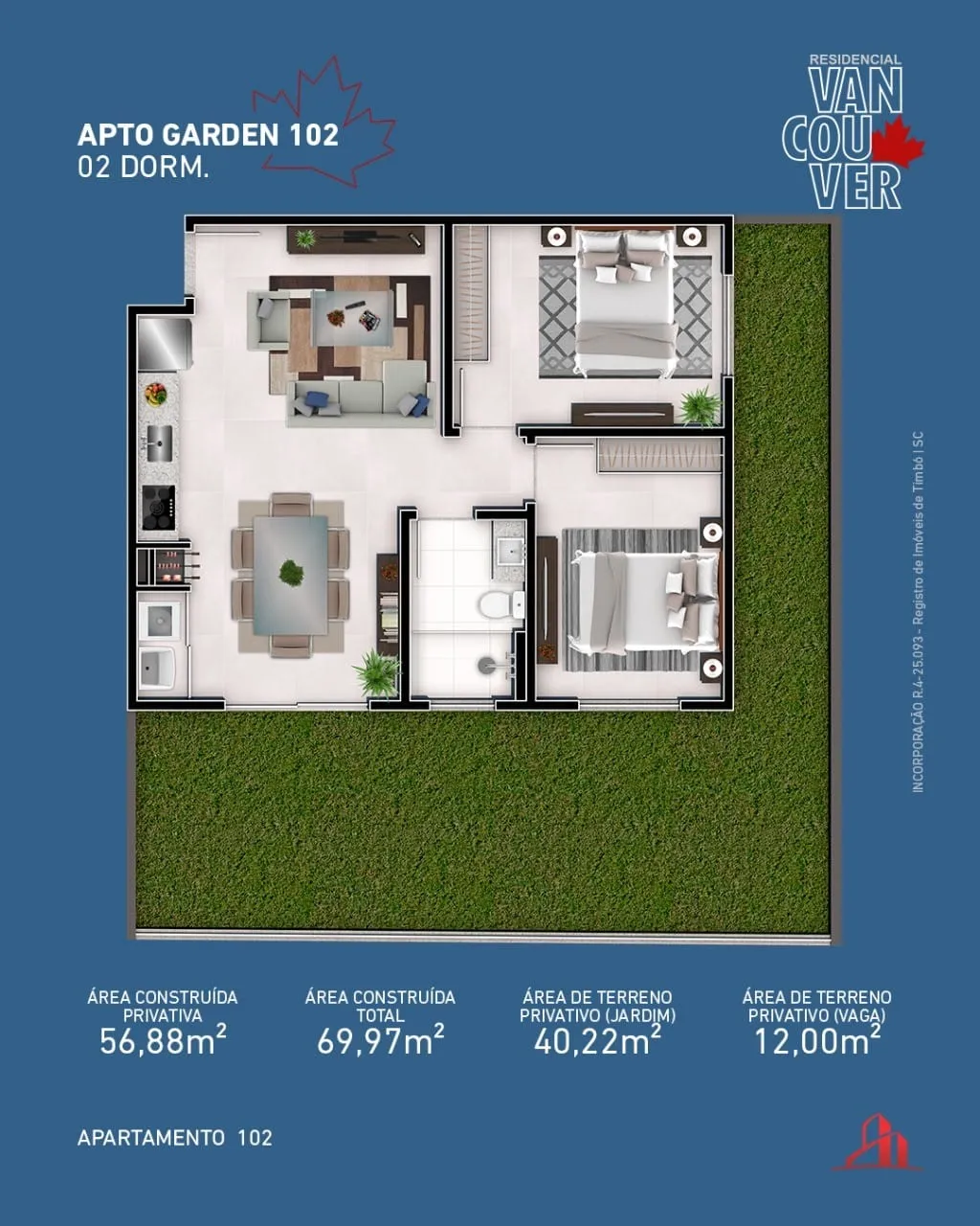 Apartamento à venda, Araponguinhas, Timbó, SC — foto 5