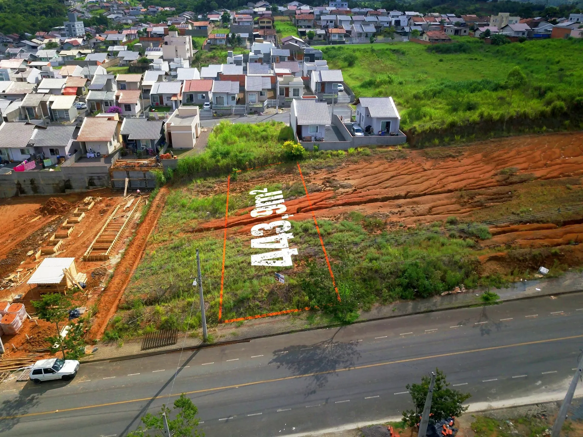 Terreno com 443m em Indaial em ótimo loteamento! — foto 4