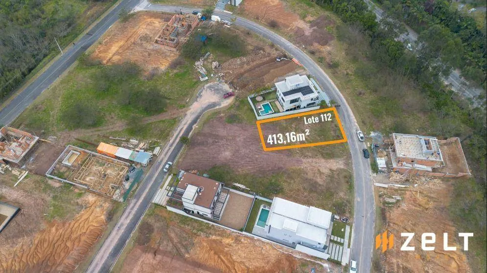 Terreno à venda, 413 m por R$ 370.000,00 - Ponta Aguda - Blumenau/SC — foto 2