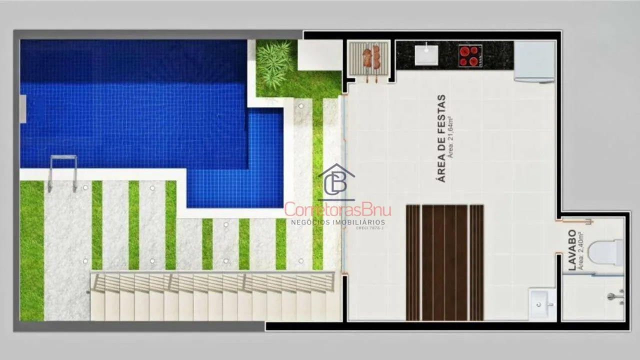 Sobrado à venda, 200 m por R$ 940.000,00 - Água Verde - Blumenau/SC — foto 6