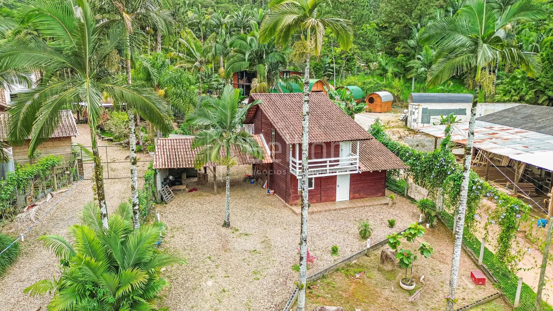 Casa em Rodeio no bairro Kaspereit, com amplo terreno e área de festas - foto 1