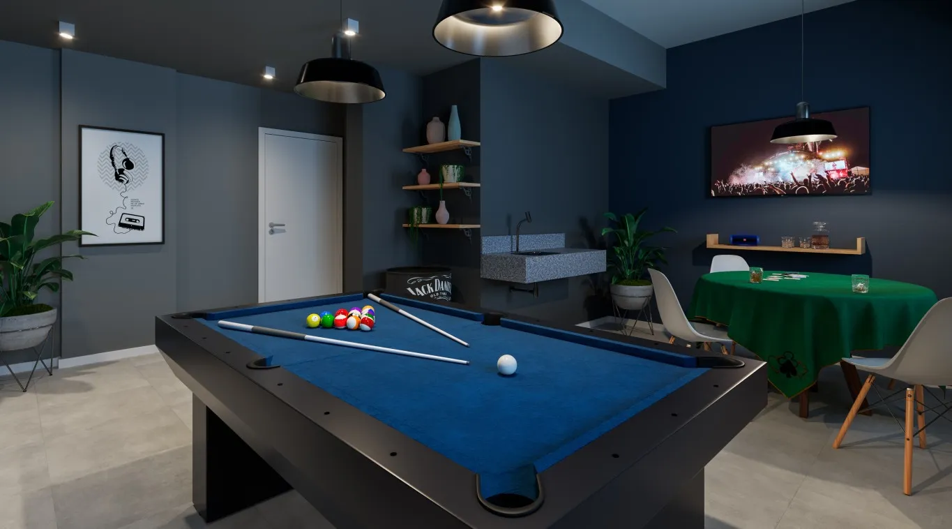 EM CONSTRUÇÃO - APARTAMENTO EM ANDAR ALTO, COM DOIS DORMITÓRIOS E UMA VAGA DE GARAGEM, EM CONDOMÍNIO COMPLETO COM PISCINA, ACADEMIA, PET PLACE E MUITO MAIS - LOCALIZADO NO BAIRRO ÁGUA VERDE — foto 5