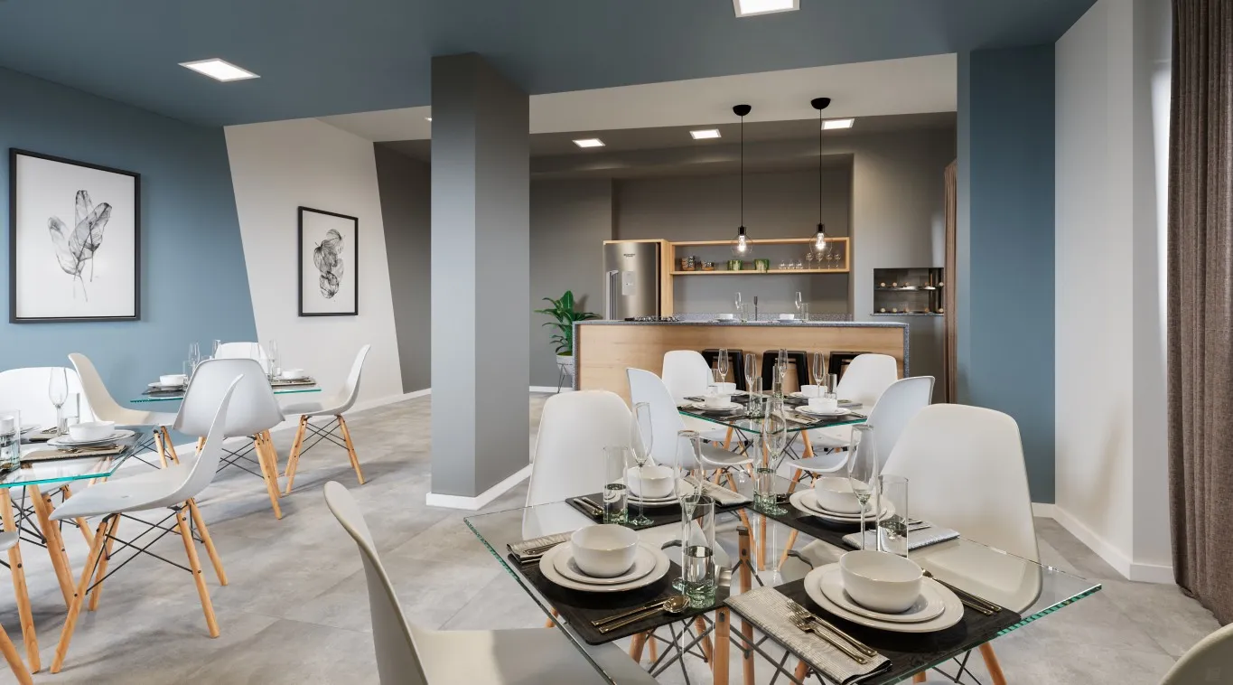EM CONSTRUÇÃO - APARTAMENTO EM ANDAR ALTO, COM DOIS DORMITÓRIOS E UMA VAGA DE GARAGEM, EM CONDOMÍNIO COMPLETO COM PISCINA, ACADEMIA, PET PLACE E MUITO MAIS - LOCALIZADO NO BAIRRO ÁGUA VERDE — foto 7