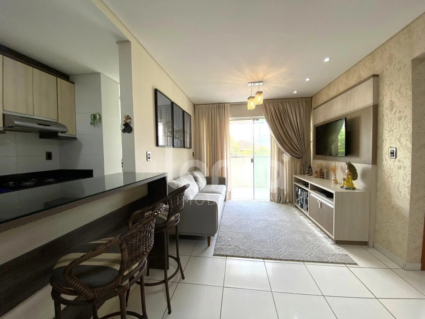 Apartamento mobiliado com 2 dormitórios sendo 1 suíte, próximo à Vila Germânica no bairro Velha em Blumenau. — foto 6
