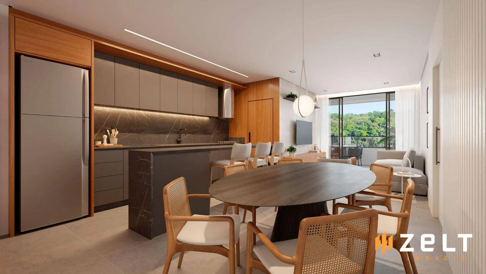 Apartamento com 3 dormitórios à venda, 107 m por R$ 950.000,00 - Vila Nova - Blumenau/SC — foto 2