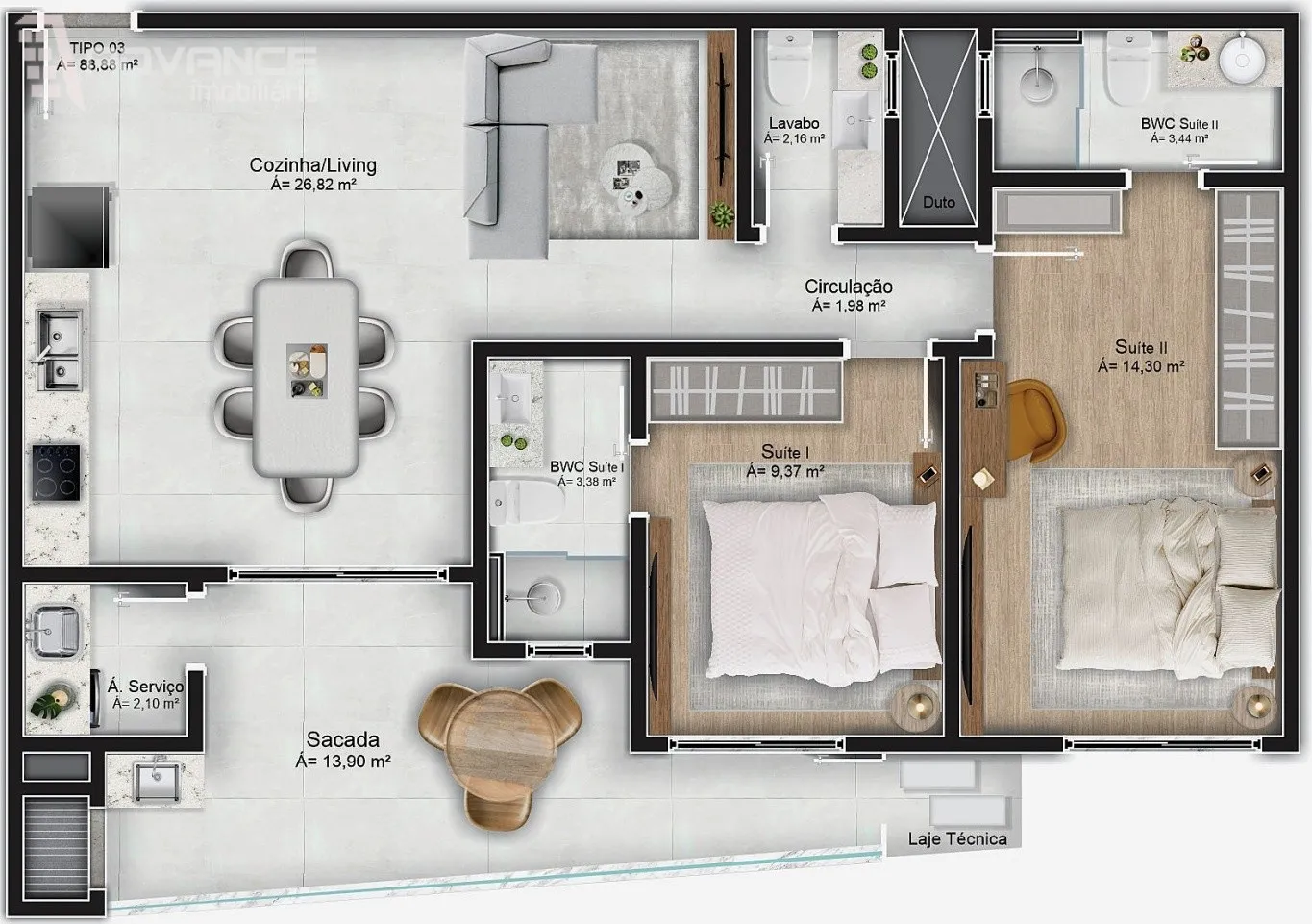 VENDA | Apartamento em Gravata Navegantes (SC) — foto 2