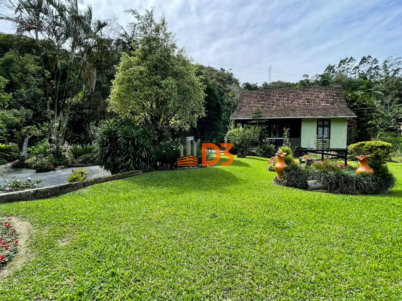 Belíssima chácara com lagoa na Itoupava Central - foto 1