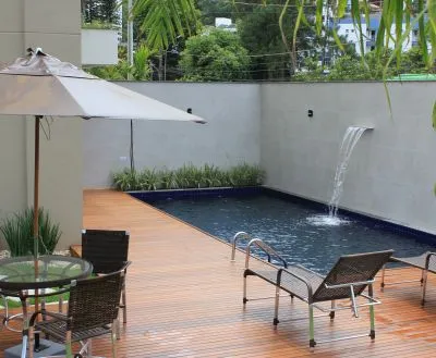 Apartamento Mobiliado com área de Lazer completa — foto 4