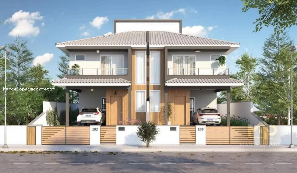 Casa Duplex para Venda em Palhoça, Centro, 3 dormitórios, 1 suíte, 3 banheiros, 2 vagas - foto 1