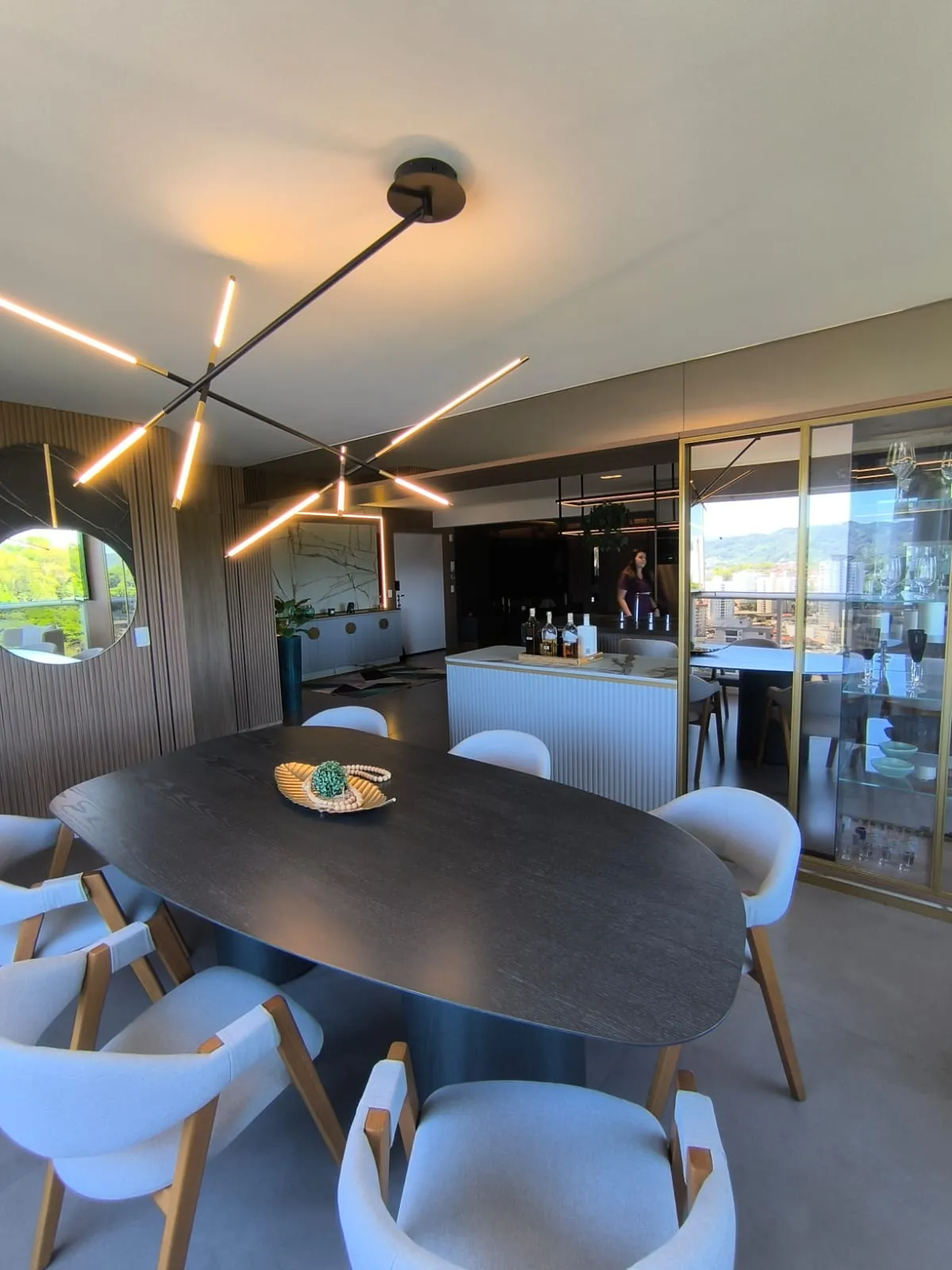 Apartamento mobiliado no Bairro Vila Nova, Blumenau, 3 Dormitórios, 3 suítes — foto 3