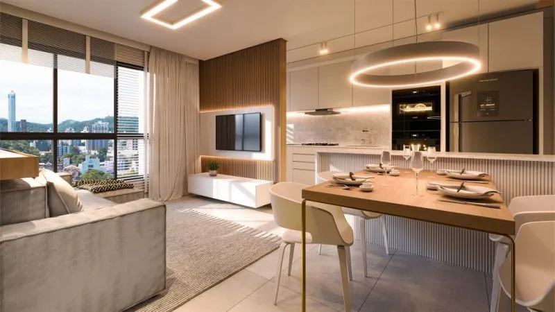 Apartamento com 2 dormitórios, sendo 1 suíte, no bairro Velha. — foto 4
