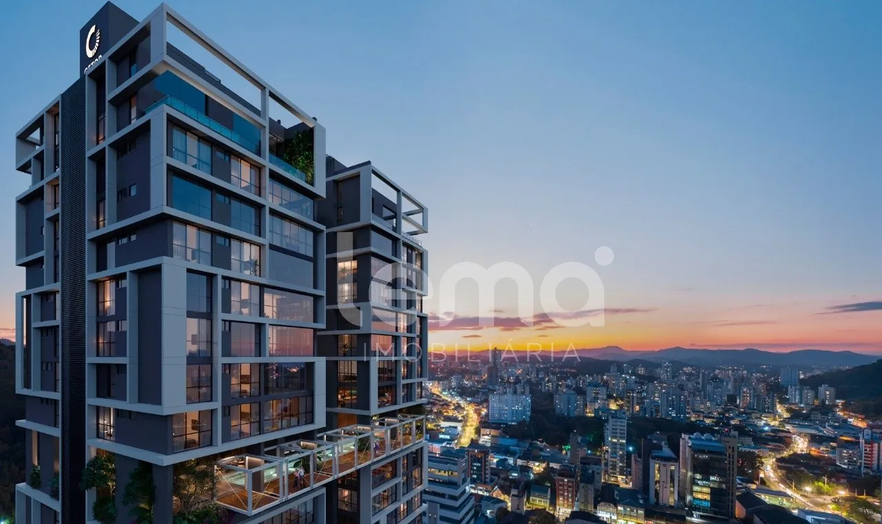Apartamento com 3 suítes no 13 no Residencial DUO, centro de Blumenau. - foto 1