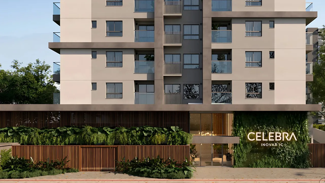 Apartamento no Celebra com 1 suíte + 2 quartos à venda no bairro América em Joinville a partir de R$ 626.998,88. - foto 1