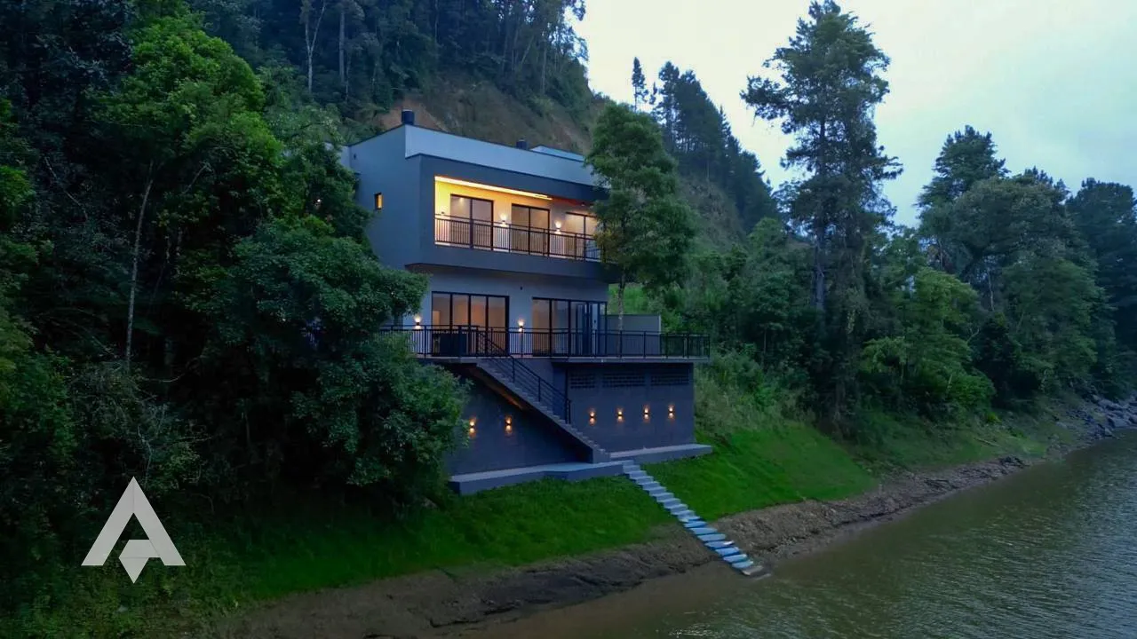 Casa com 4 suítes à venda em Barragem Alto Palmeiras, Rio dos Cedros! - foto 1