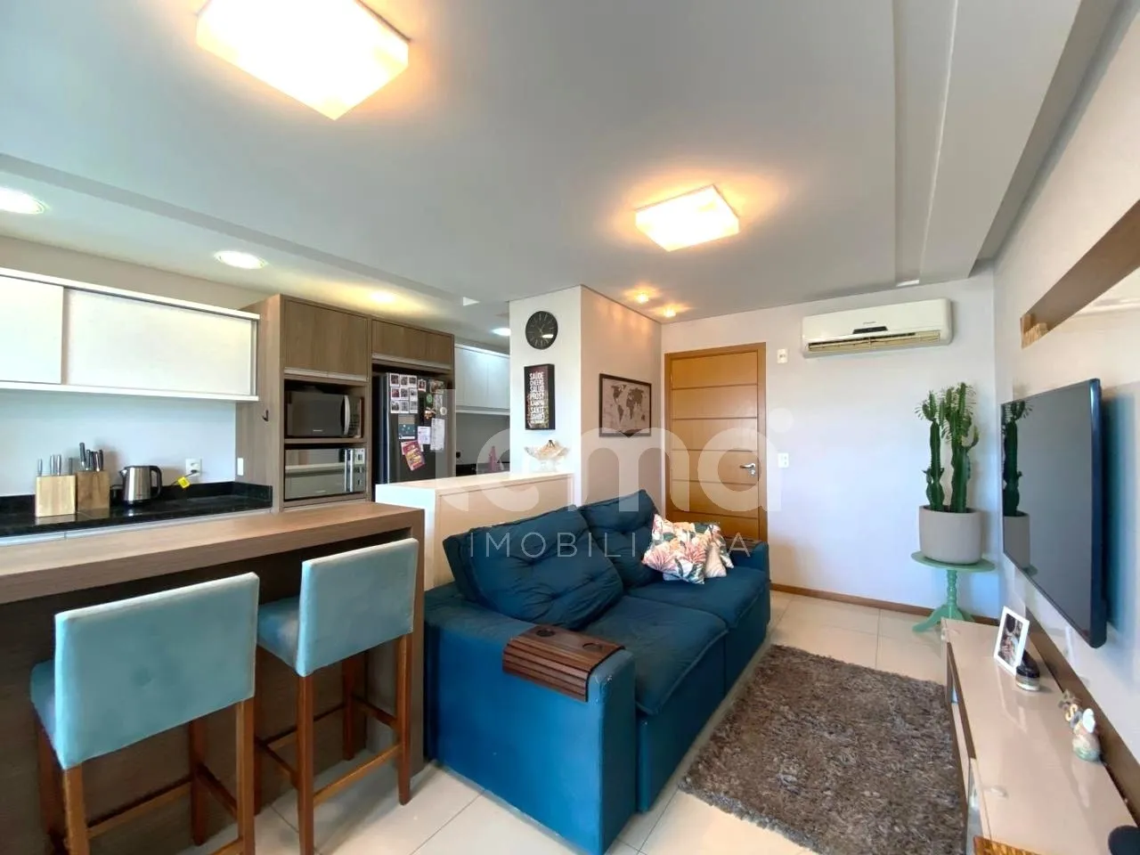 Apartamento semimobiliado com 2 dormitórios, sendo 1 suíte no bairro Itoupava Norte em Blumenau. - foto 1