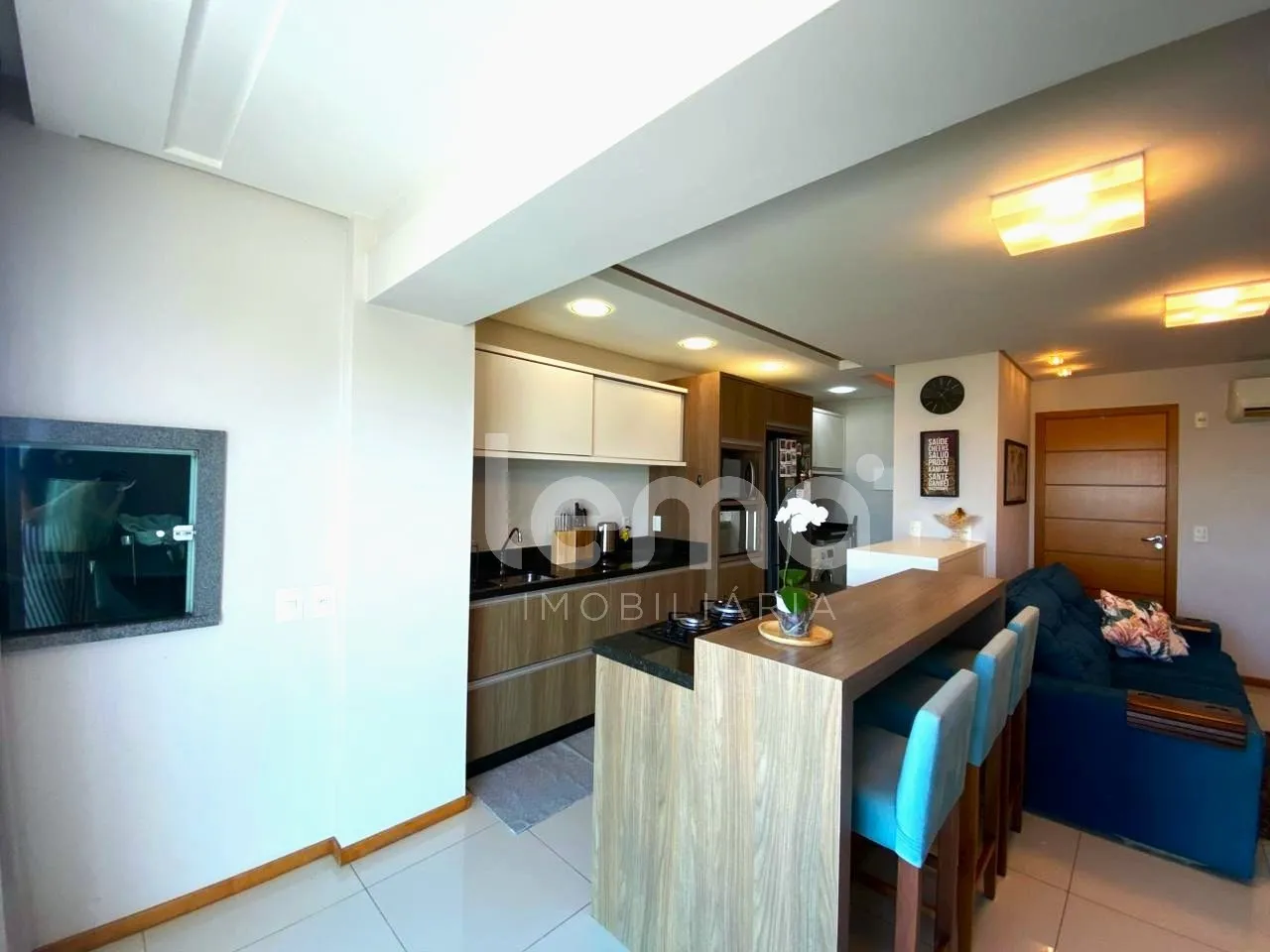 Apartamento semimobiliado com 2 dormitórios, sendo 1 suíte no bairro Itoupava Norte em Blumenau. — foto 6