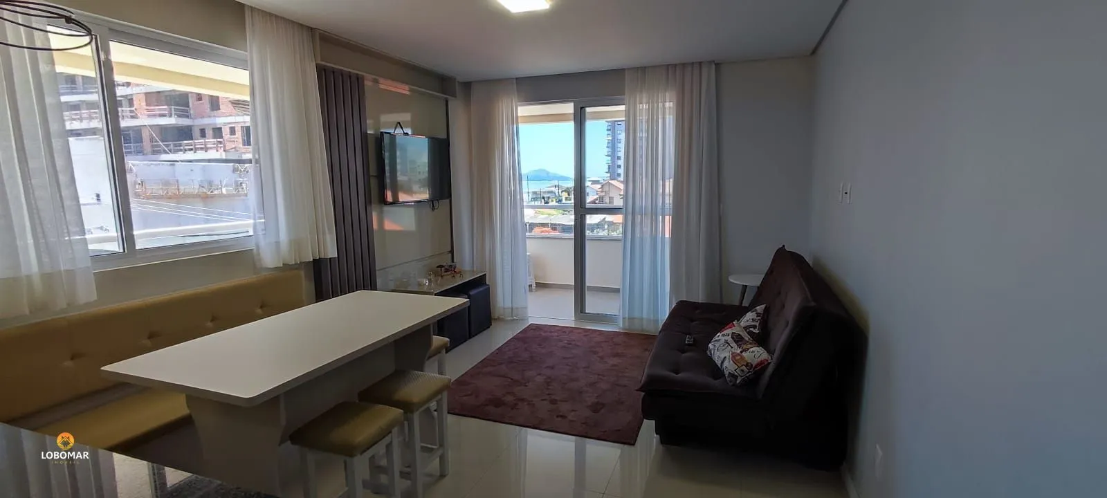 Apartamento Mobiliado com Terraço Privativo à apenas 150m do Mar, em Balneário P — foto 3