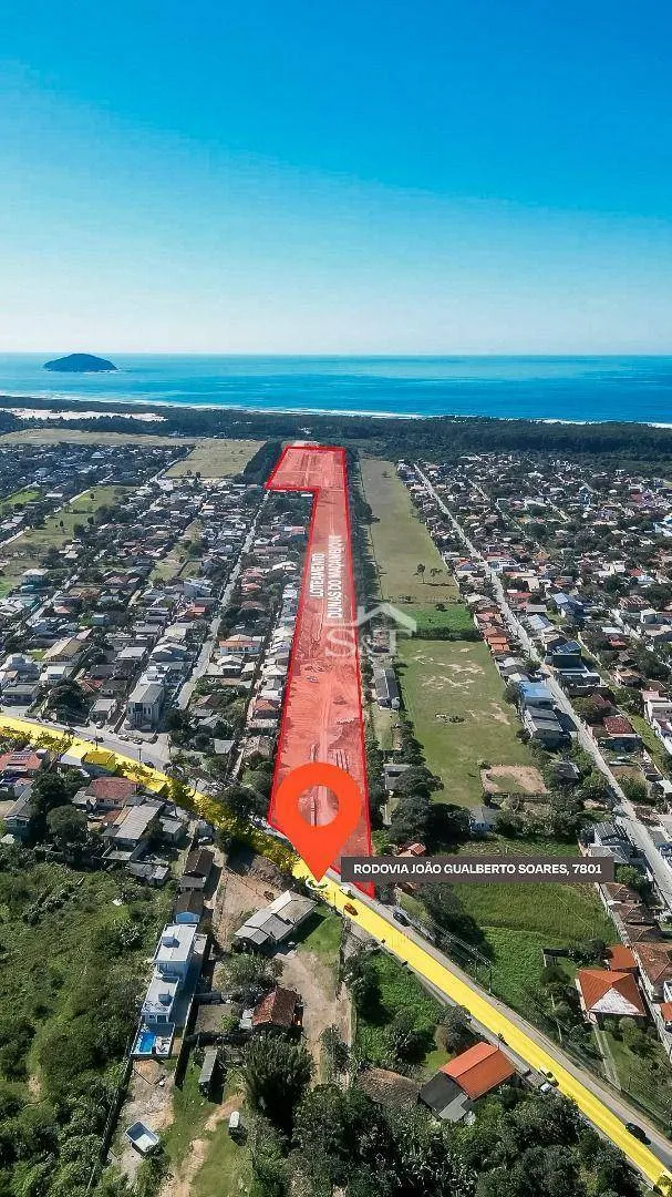 Terreno comercial com 383,35m Loteamento Dunas do Moçambique, Rio Vermelho, Florianópolis! — foto 2