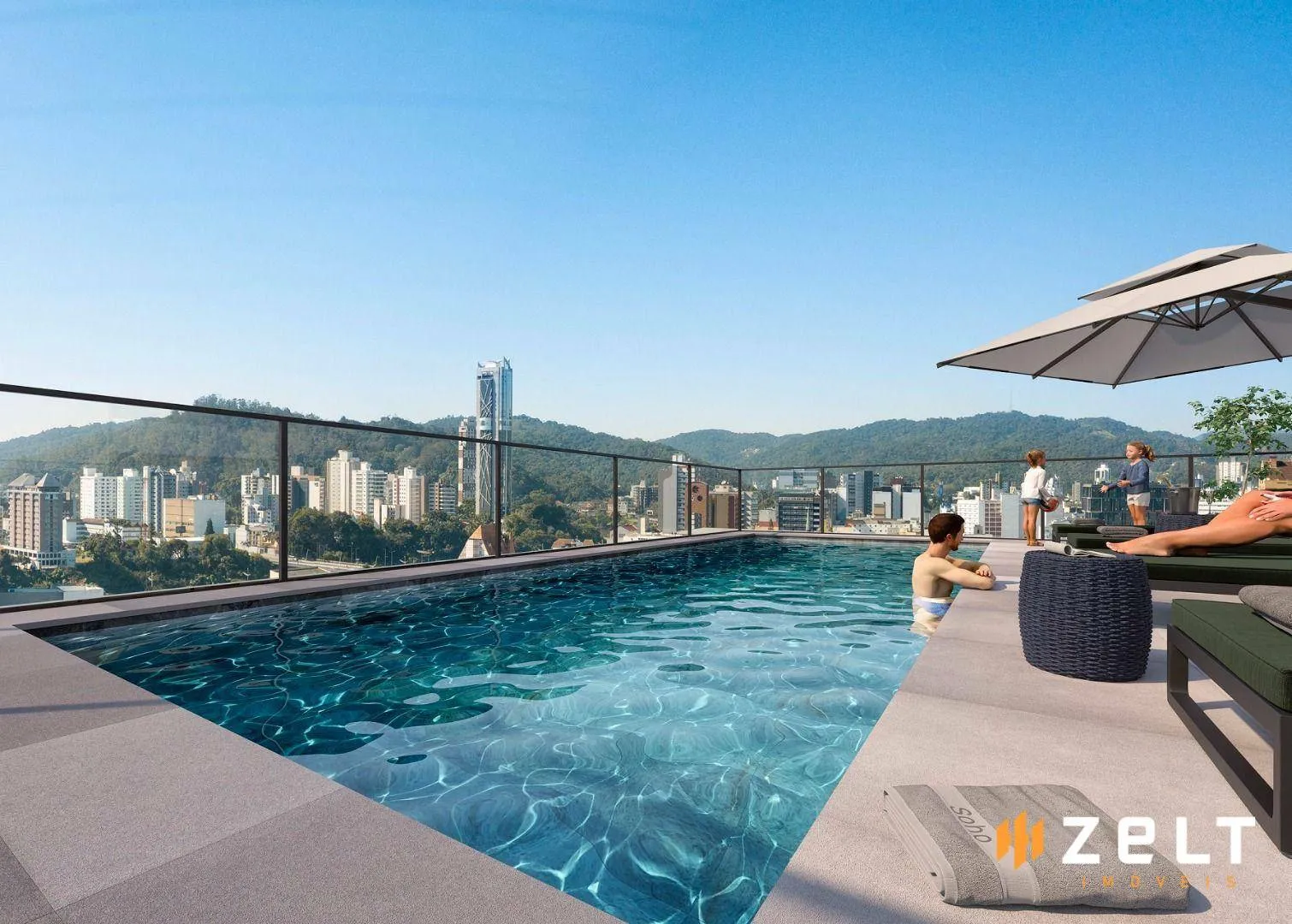 Apartamento com 1 dormitório à venda, 36 m por R$ 490.000,00 - Centro - Blumenau/SC - foto 1