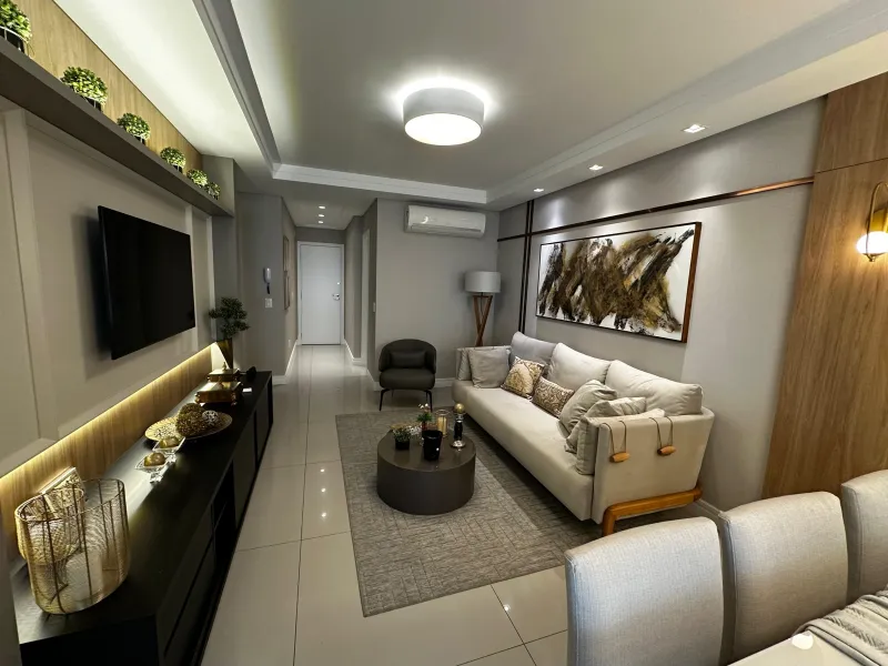 Apartamento mobiliado e equipado - 3 dorm. sendo 2 suítes - Bairro Velha - foto 1