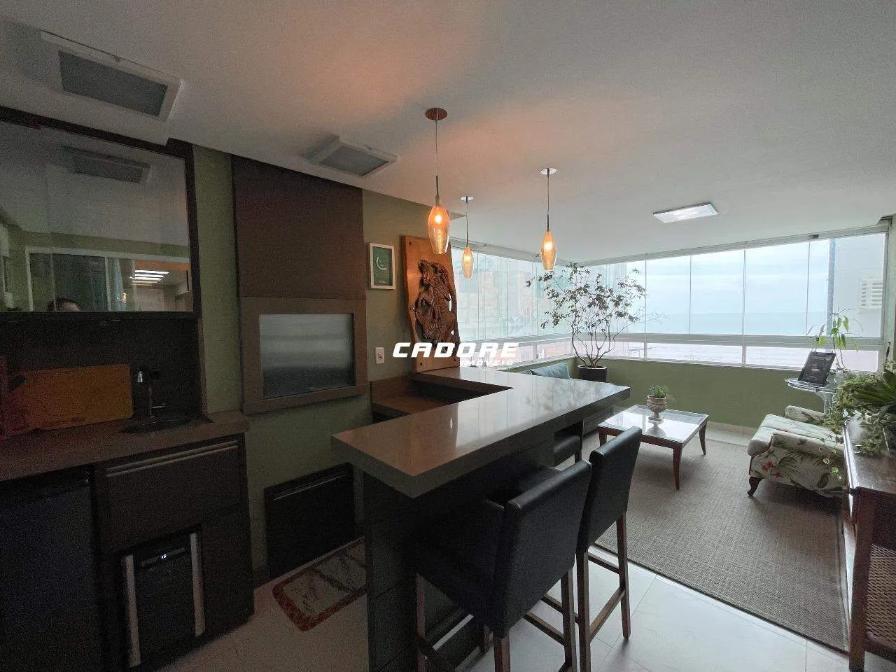 Apartamento com vista para o mar em Balneário Perequê - Porto Belo I Cadore Imóveis — foto 7