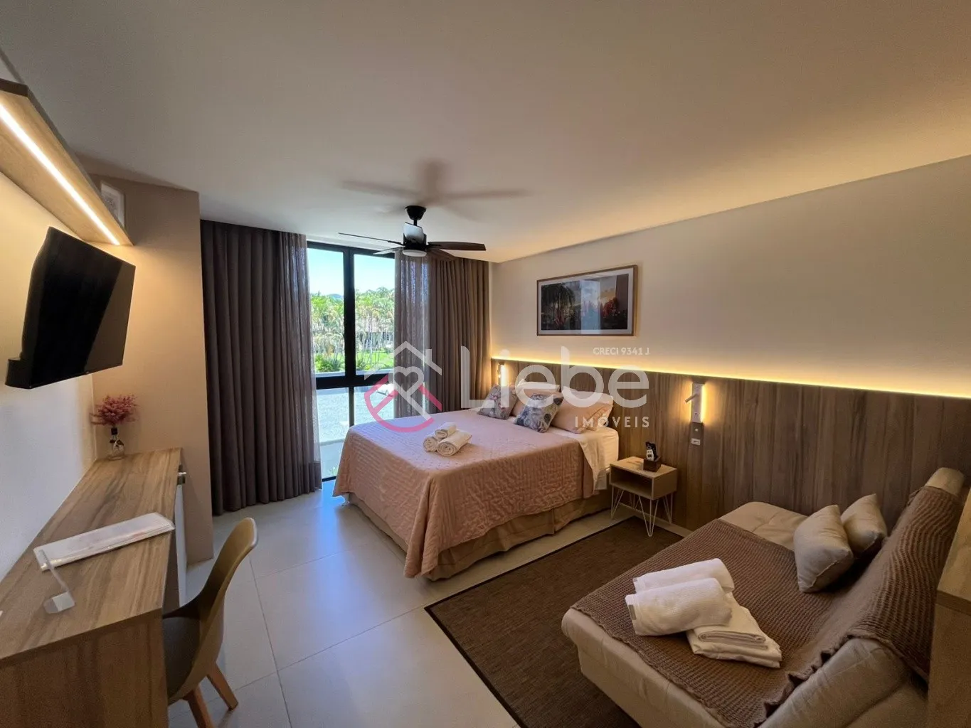 Lindo Flat MOBILIADO no Residencial Home Business no segundo pavimento com 32,37m de área privativa no centro da cidade de Pomerode. — foto 7