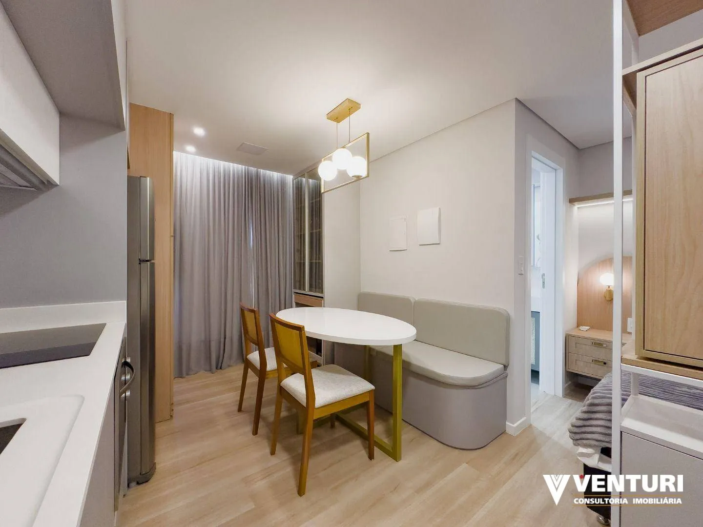 Apartamento com 1 dormitório à venda, 27 m por R$ 385.000,00 - Centro (Blumenau) - Blumenau/SC — foto 4