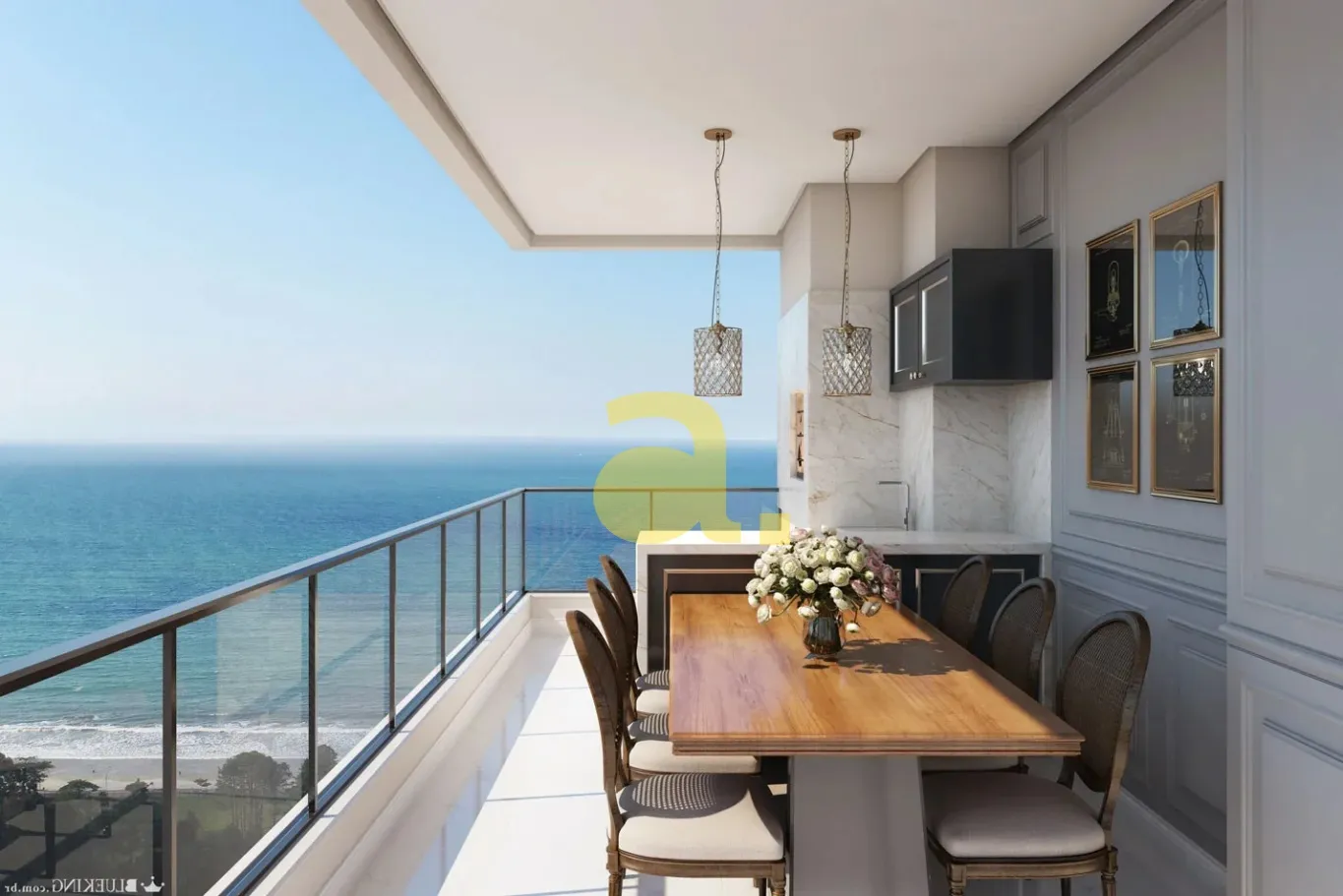 APARTAMENTO BEM LOCALIZADO PRÓXIMO A PRAIA EM ITAPEMA COM 4 SUÍTES. - foto 1