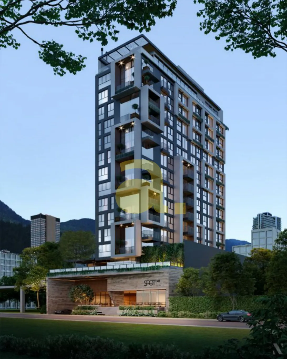 APARTAMENTO A VENDA COM 1 QUARTO NO CENTRO DE BLUMENAU — foto 2