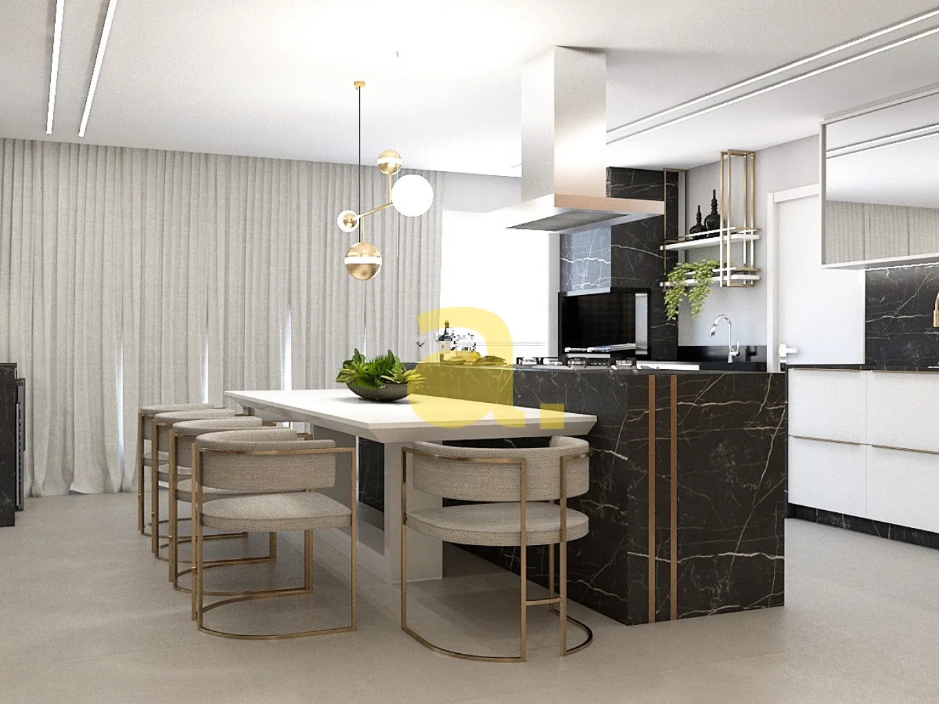 Apartamento com 3 suítes a venda no Bairro Itoupava Norte em Blumenau - NOVO — foto 2