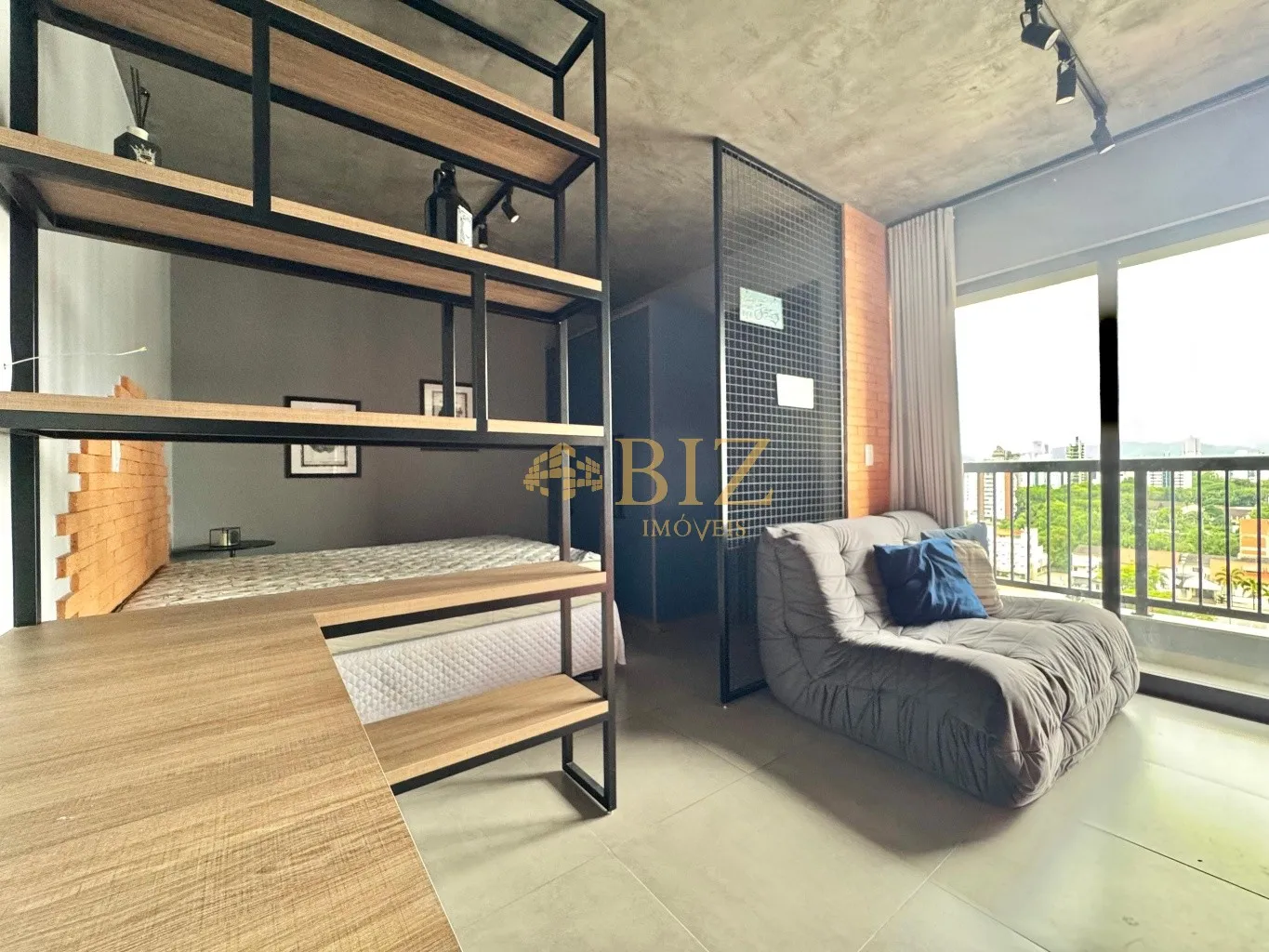 Loft mobiliado e equipado com vaga de garagem no Bairro Itoupava Seca! — foto 5