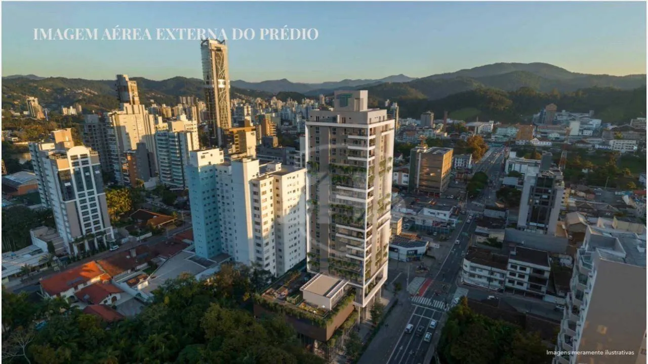 Apartamento com 3 dormitórios à venda, 129 m por R$ 1.350.000,00 - Ponta Aguda - Blumenau/SC - foto 1
