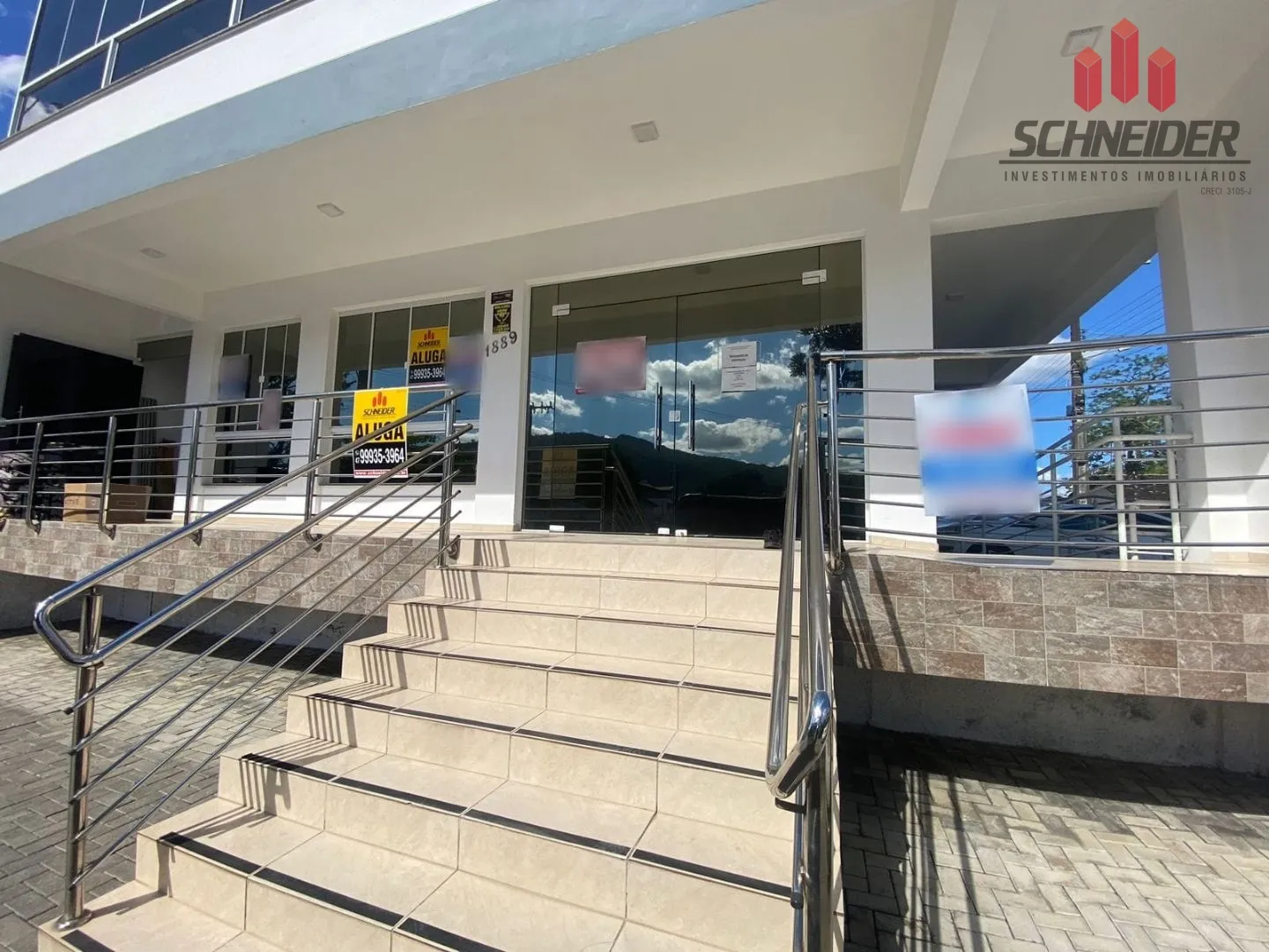 Sala comercial para alugar no bairro Estados em Timbó/SC - foto 1
