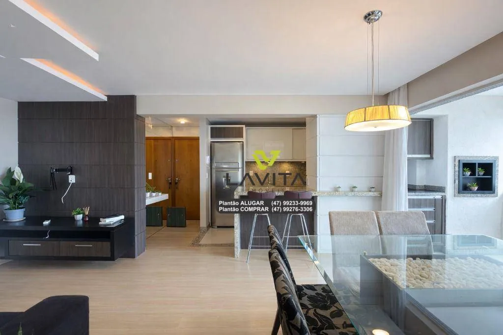 Apartamento com 2 dormitórios (sendo 2 suítes) para alugar, 77 m por R$ 3.900/mês - Vila Nova - Blumenau/SC - foto 1