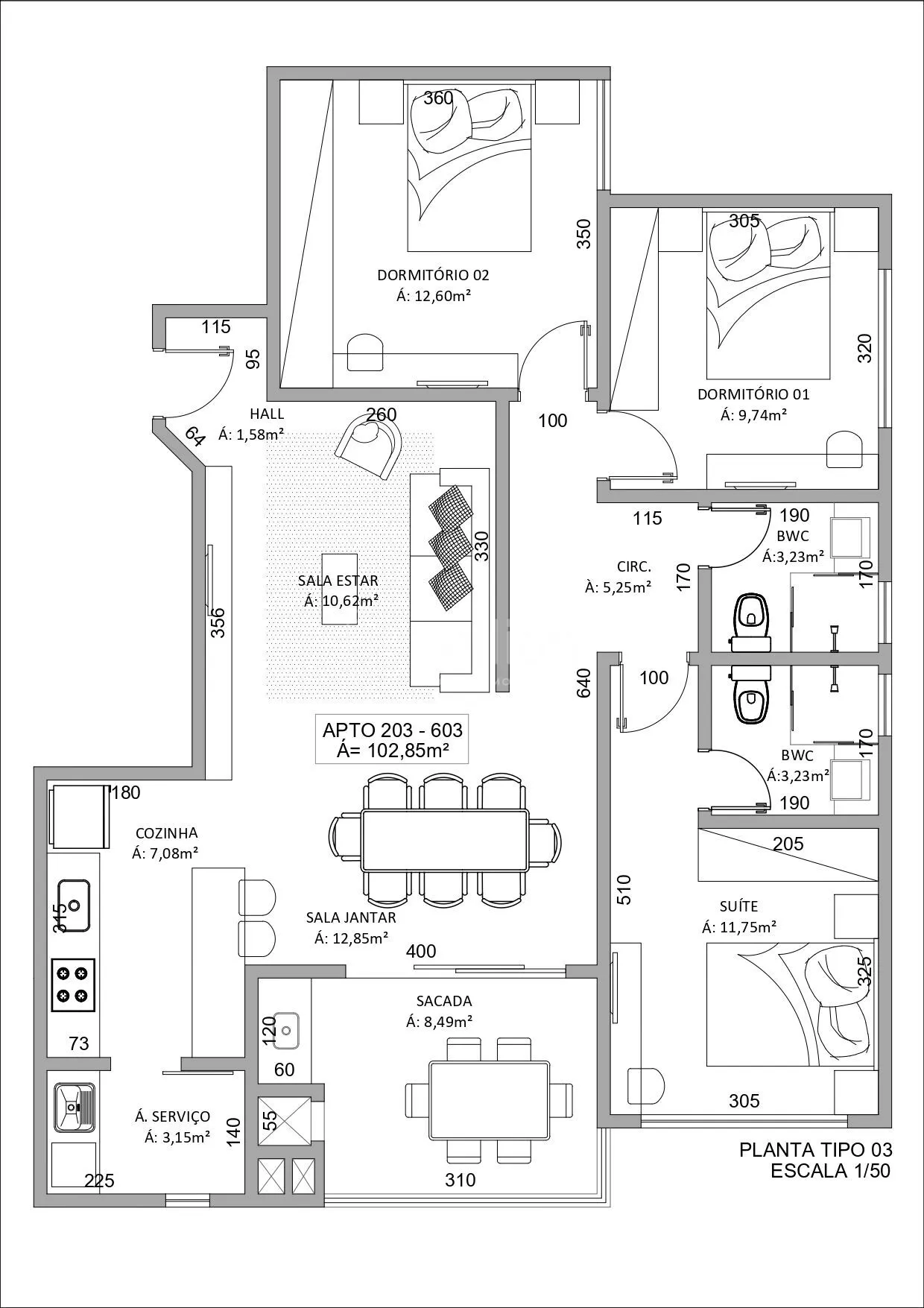 Apartamento no Edifício Lumina - Centro de Timbó — foto 6