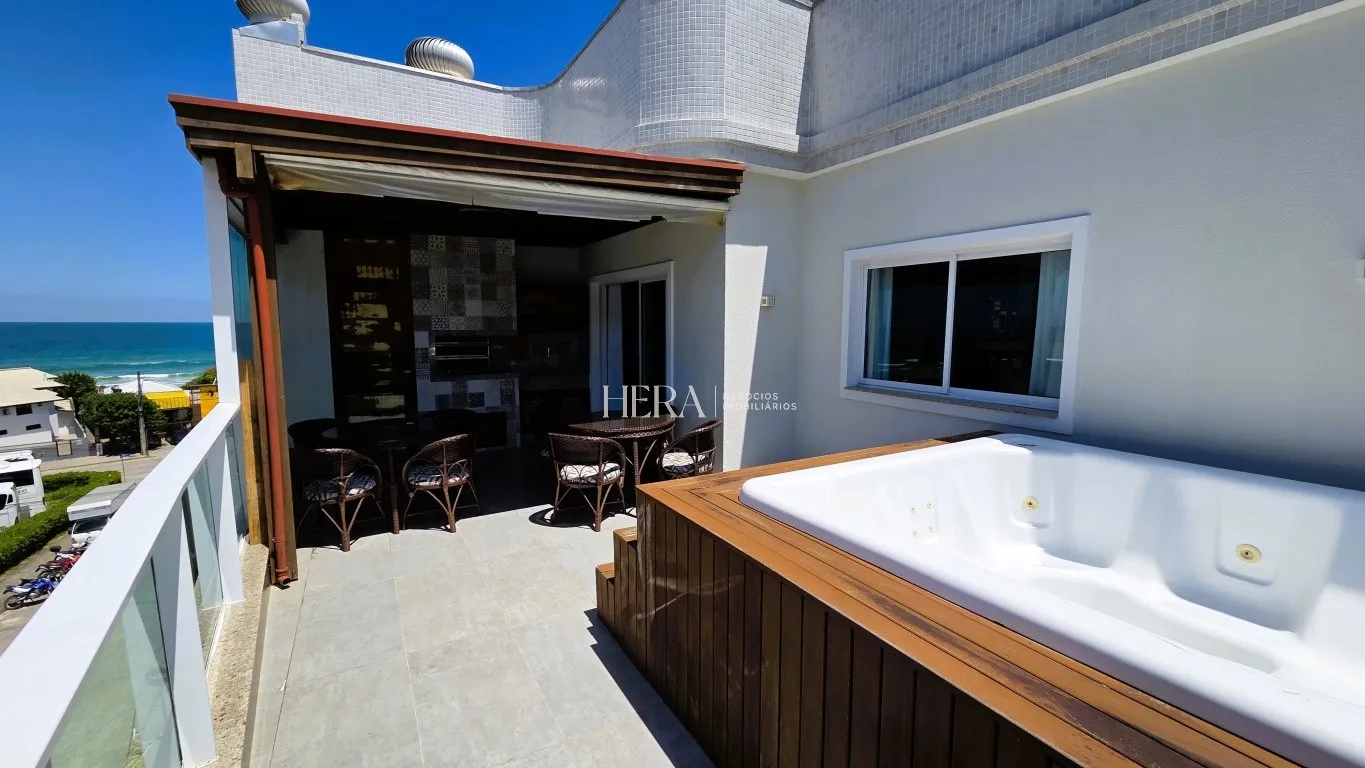 Cobertura duplex mobiliada a venda, vista mar, com 3 suítes em Mariscal, Bombinhas - SC — foto 2