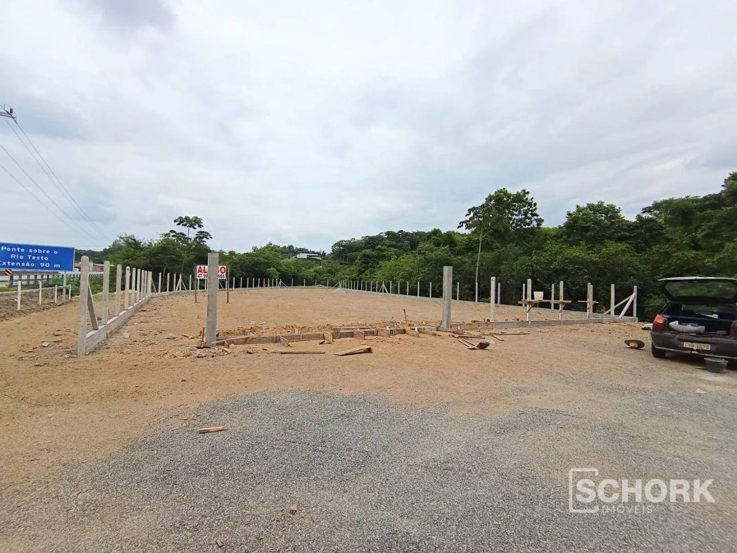 Terreno para alugar, 1300m² no Badenfurt, Blumenau - foto 1