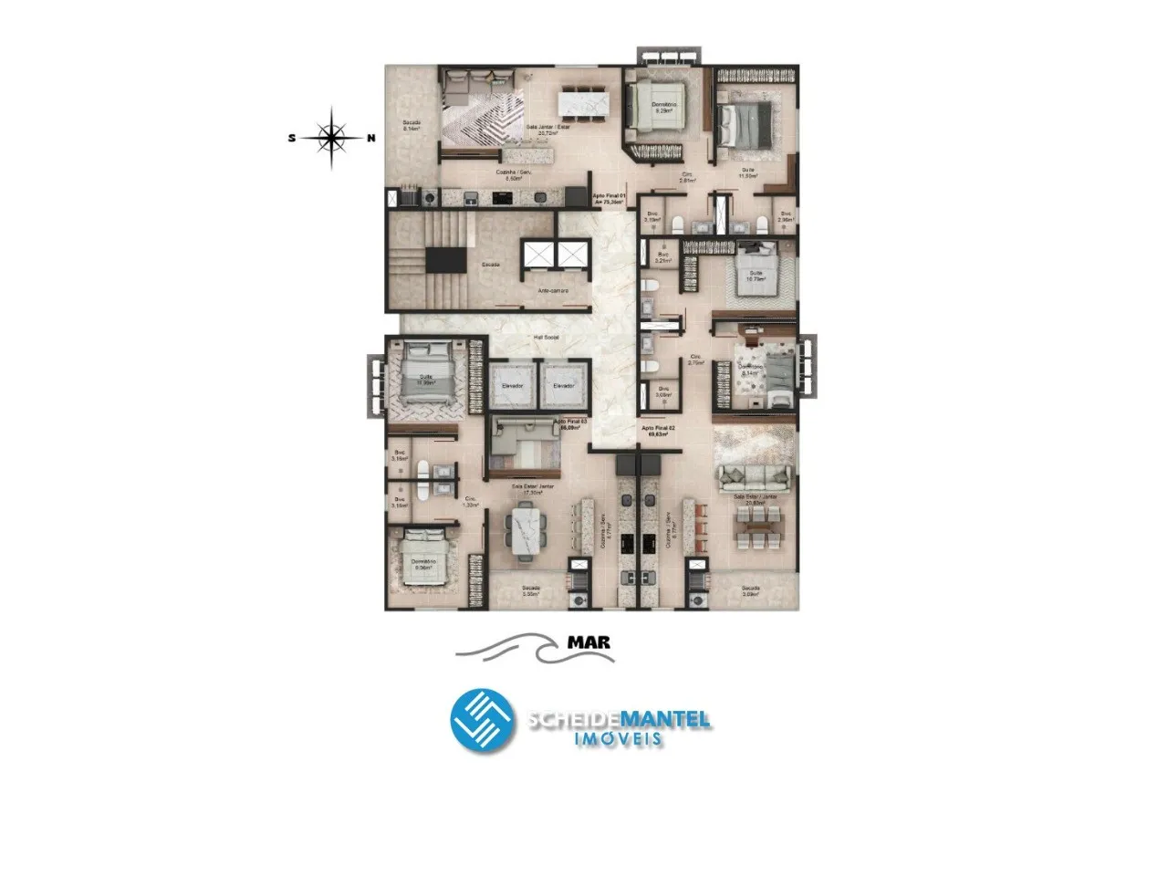 APARTAMENTO NO GRAVATÁ - NAVEGANTES/SC — foto 3